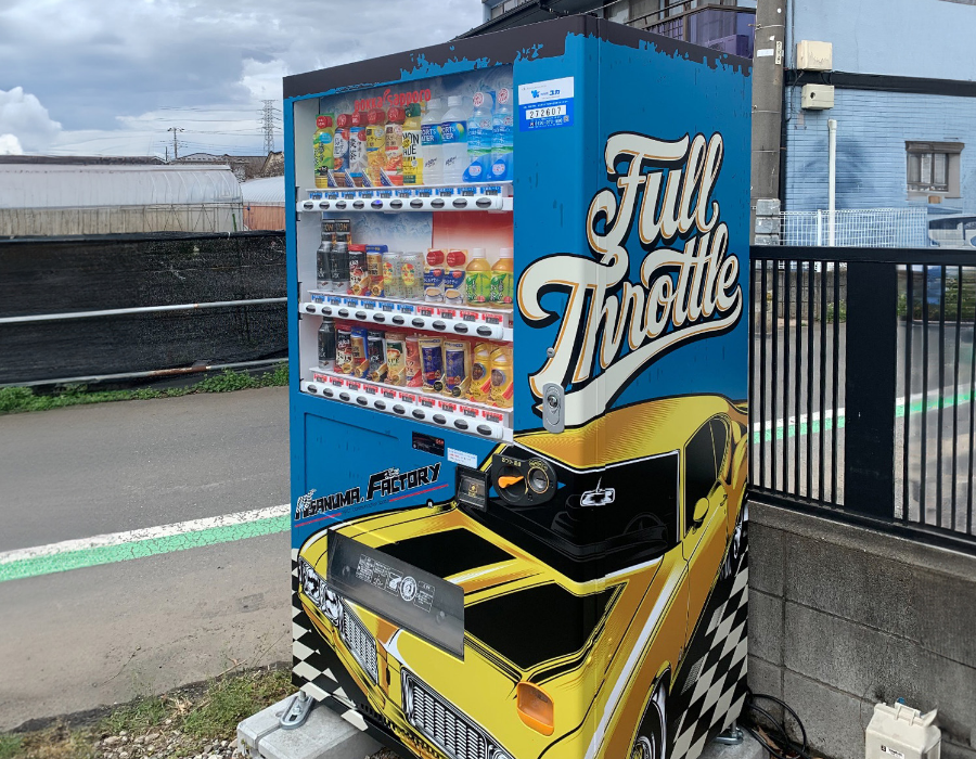 自販機ラッピング